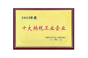 十大纳税工业企业